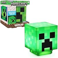Lámpara de Escritorio Creeper Minecraft - Lámpara Oficial con