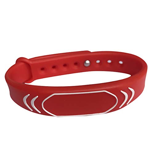 13.56MHz MIFARE Classicu00ae 4K RFID Silikon Wristband Armband (2 Stück)