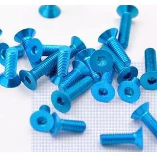 Aluminum Plate Hex Screw M3 x 12 mm (6 pieces)