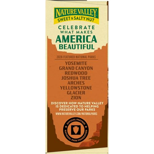Image of Nature Valley Sweet and Salty Nut Granola Bars, Dark Chocolate Peanut Almond, 15 Bars, 18 oz