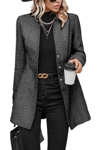 stand collar wool coat フリーサイズ　ベージュ Mens Standing Collar Wool Coat | ShopStyle