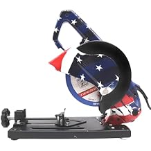 6" Chop Saw Cut Off saw 6.5 Amp, 610W, 8000 RPM, 60Hz Compact Metal Cutting Corded Saw Flag Design