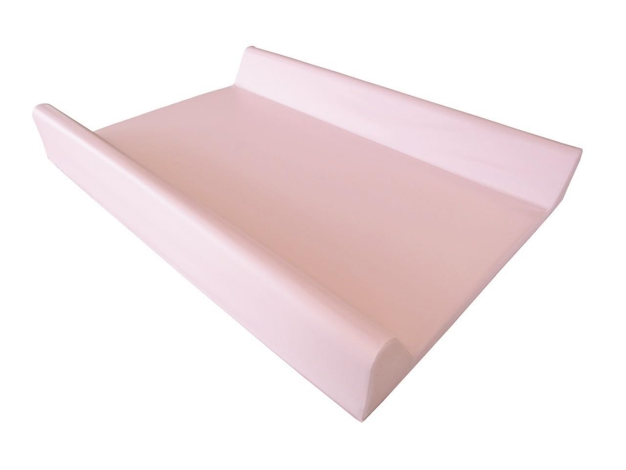 Steff - Matelas à langer avec bords surélevés - 70x50 cm - Rose - Avec label de qualité OEKO-TEX Standard 100