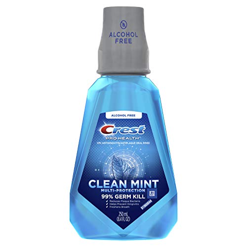 Crest ProHealth Multi-Protection CPC Antigingivitis Antiplaque Mouthwash Clean Mint 8.4 fl oz