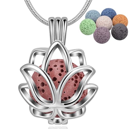 Diffuseur de parfum en pendentif plaqué argent ciselé style bohème INFUSEU
