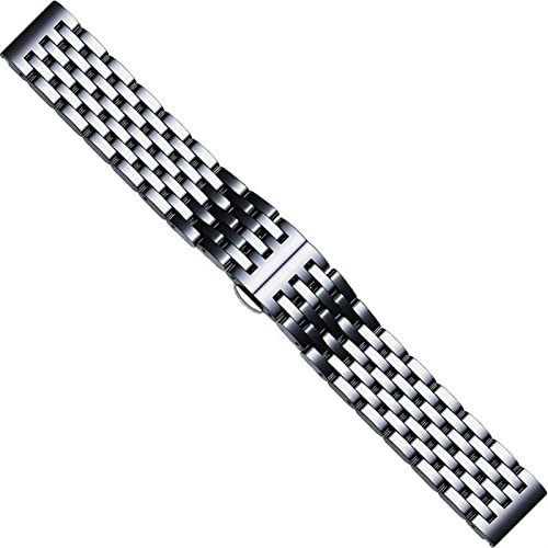 Bracelets de remplacement en acier inoxydable finition métal brossé premium