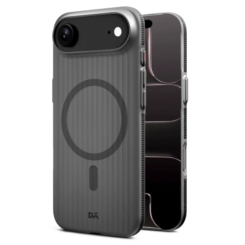 Image of DailyObjects PC Beam 2.0 Magnetic Protective Case Cover Compatible with iPhone Air |Magsafe|Camera & Body Protection|Anti Shock,Scratch Resistant|Precise Cutouts Modern Design|Wireless Charging-Black