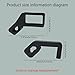 Extension Cord Holder Organizer/Heavy Duty Level Mount Holder Kit for M-ilwaukee Packout T-ool System, Heavy Duty Holder Hold Upto 50ft Large Extension Cord Ideal Cable Bracket with/Level Holder Black