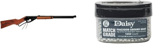 Daisy Outdoor Products Red Ryder BB Gun + Daisy 515 BBs de acero (1050 unidades)