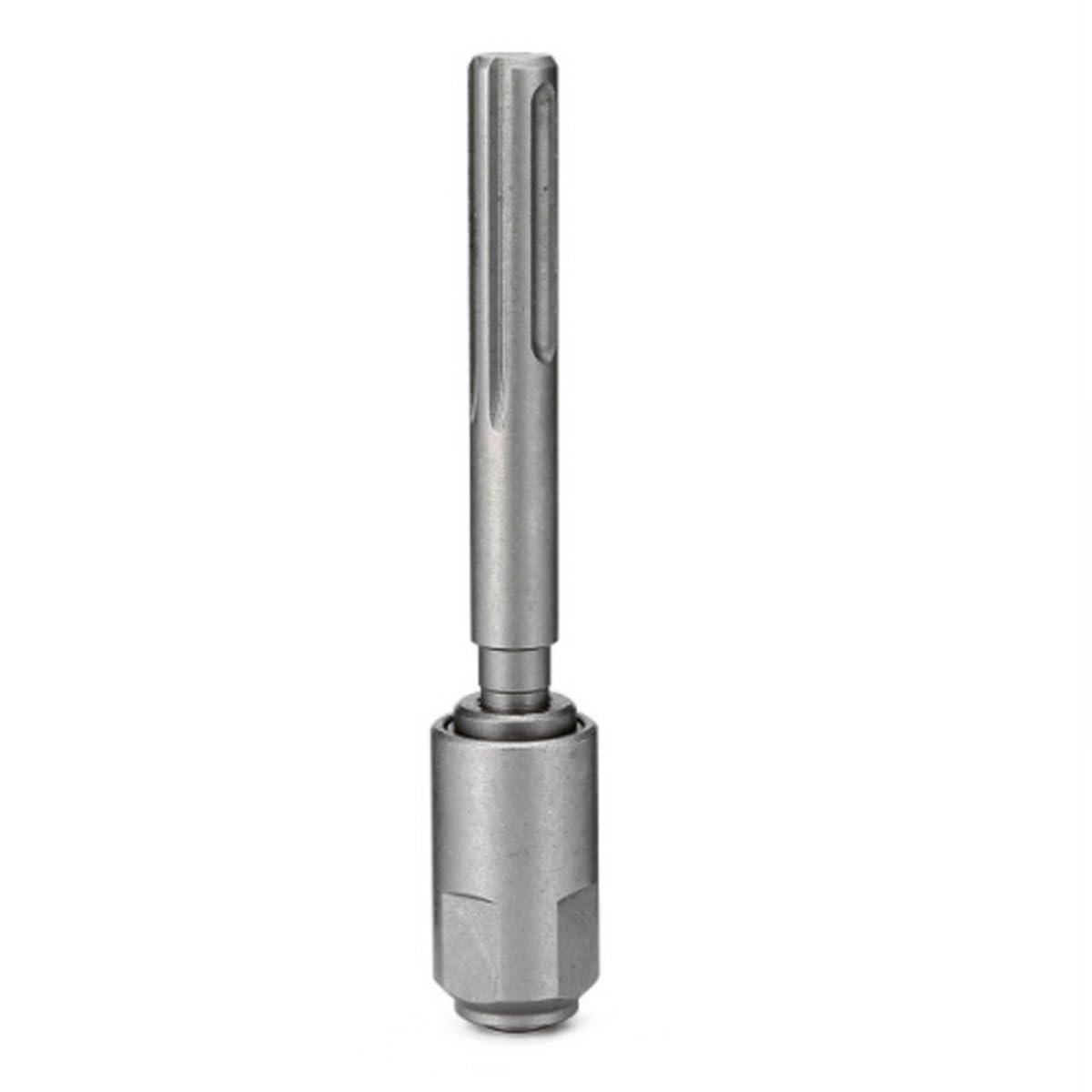 Adapter do wiertarki udarowej SDS MAX na SDS Plus z trzpieniem konwertera, szybkie narzędzie do młotów obrotowych i rozbiórkowych, srebrny