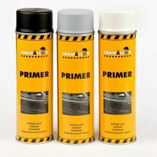 Chamäleon 1K Füller Spray 6X 500ml Weiß Grundierung Primer Korrosionsschutz Kfz