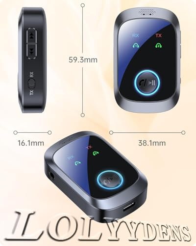 LolyyDens Bluetooth5.4 トランスミッター & レシーバー LOLYYDENS 2-in-1 C86S の商品画像 6