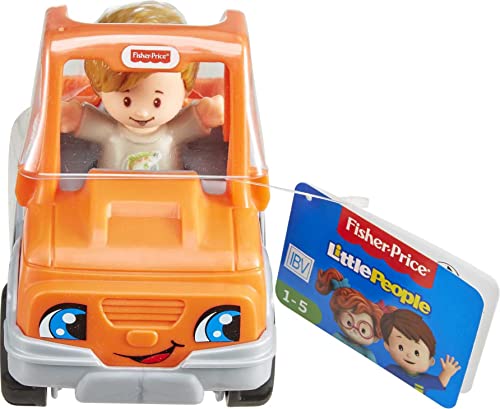 Little People Toddler Toy Help A Friend Pick Up Truck Orange Vehicle & Figure For Pretend Play Ages 1+ Years #TOP5