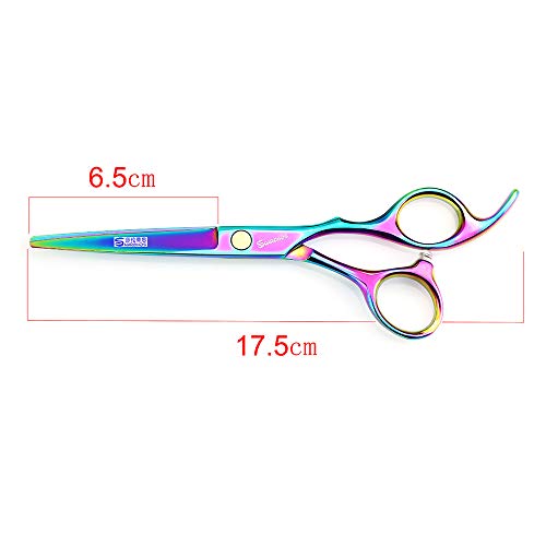 Barber-hair-scissors-Axemoore-professional-haircut-Cutting-ScissorsShears-set-6-made-of-Japanese-stainless-steel-especially-for-hairdressersMulticolor