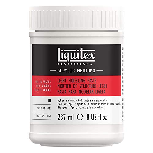 LIQUITEX Pasta Di Struttura Flessibile Professionale, Leichte Modellierpaste, 237 ml, Confezione da 1