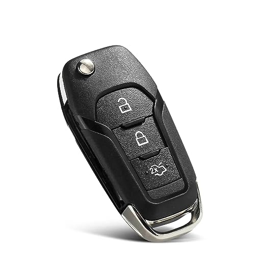 Kelay Ford Key Fob Case Replacement For Ford Fiesta Focus Transit Connect Ranger Mondeo Ka Remote Car Key Cover