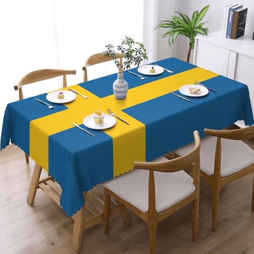 Nappe carrée anti-graisse lavable pour table rectangulaire