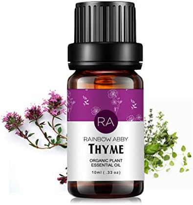 RAINBOW ABBY Thyme Essential Oil - 100% Pure Natural Thyme Oil for Skin, Diffuser & Candle Making Scent