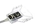 Gemalto IDBridge CT30 USB-TR HWP119316 IC Card Reader/Writer, Electronic Declaration (e-Tax) Compatible My Number and Juki Card PC
