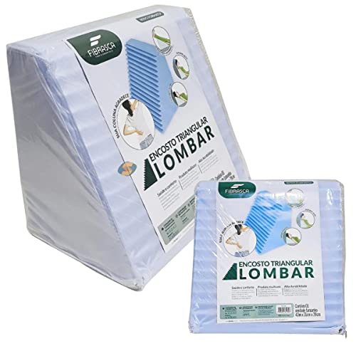 Travesseiro triângulo lombar