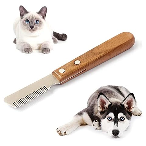 Cuchillo Aseo Mascotas de Madera Natural Cover