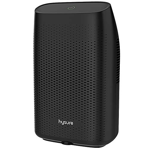 hysure Electric Dehumidifier, Portable Dehumidifier with 2L(4.2 Pints) Water Tank, Electric Mini Dehumidifier for Bathroom, Auto Shutoff Ultra Quiet Dehumidifier for Basement Kitchen Bedroom Closet