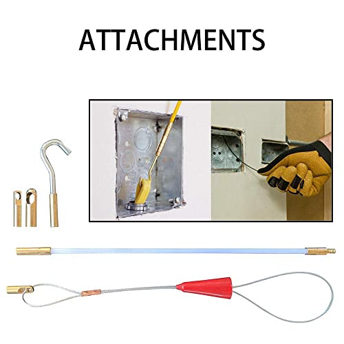 Kit de traction de ruban de poisson extensible pour gaines - 6