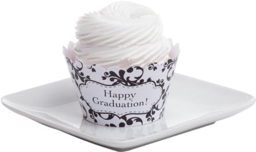 Amazon.com: Dress My Cupcake Happy Graduation Cupcake Wrappers, Set of ...