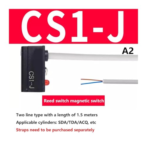 Sensor de interruptor de láminas CS1-F detector magnético neumático de proximidad 2