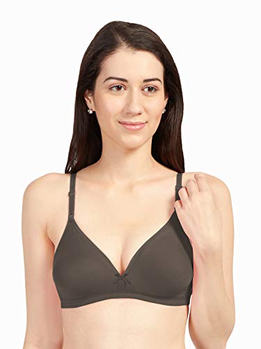 Image of SONARI Omania Womens Non-Padded Cotton Polyester Bras - Solid, Non-Wired, Medium Coverage, Hand Washable (Pack of 2)