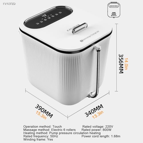 Masajeador Spa de Pies YVYKFZD con Control de Temperatura miniatura 2