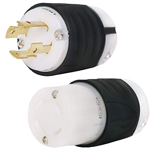 IronBox Electric NEMA L16-30 Plug and Connector Set 30Amp 480V 3-Phase