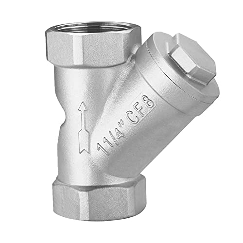 Válvula de filtro de acero inoxidable de 1.5" de alta resistencia 2