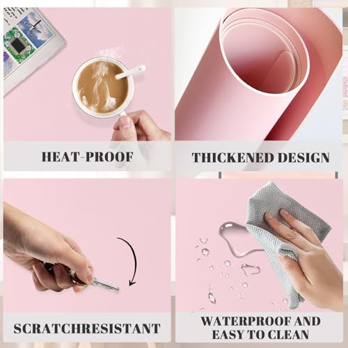 Image of Dry Erase Desk Mat, Erasable Writing White Board for Making Plans | Waterproof Desk Pad, Non-Slip Large Desktop Protector for Office, Home, School 31 inchx13 inch