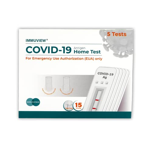 ImmuView COVID-19 Antigen Home Test 5-Pack
