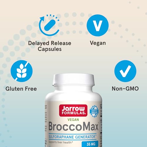 Jarrow BroccoMax Sulforaphane Generator 35 mg, 30 Day Supply - image 5