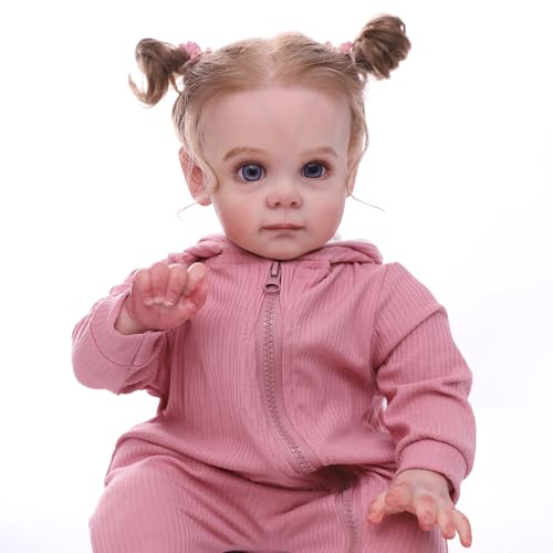 truly soft Realista Muñeca Reborn 22 Pulgadas 55cm Muñeca Bebé Re...
