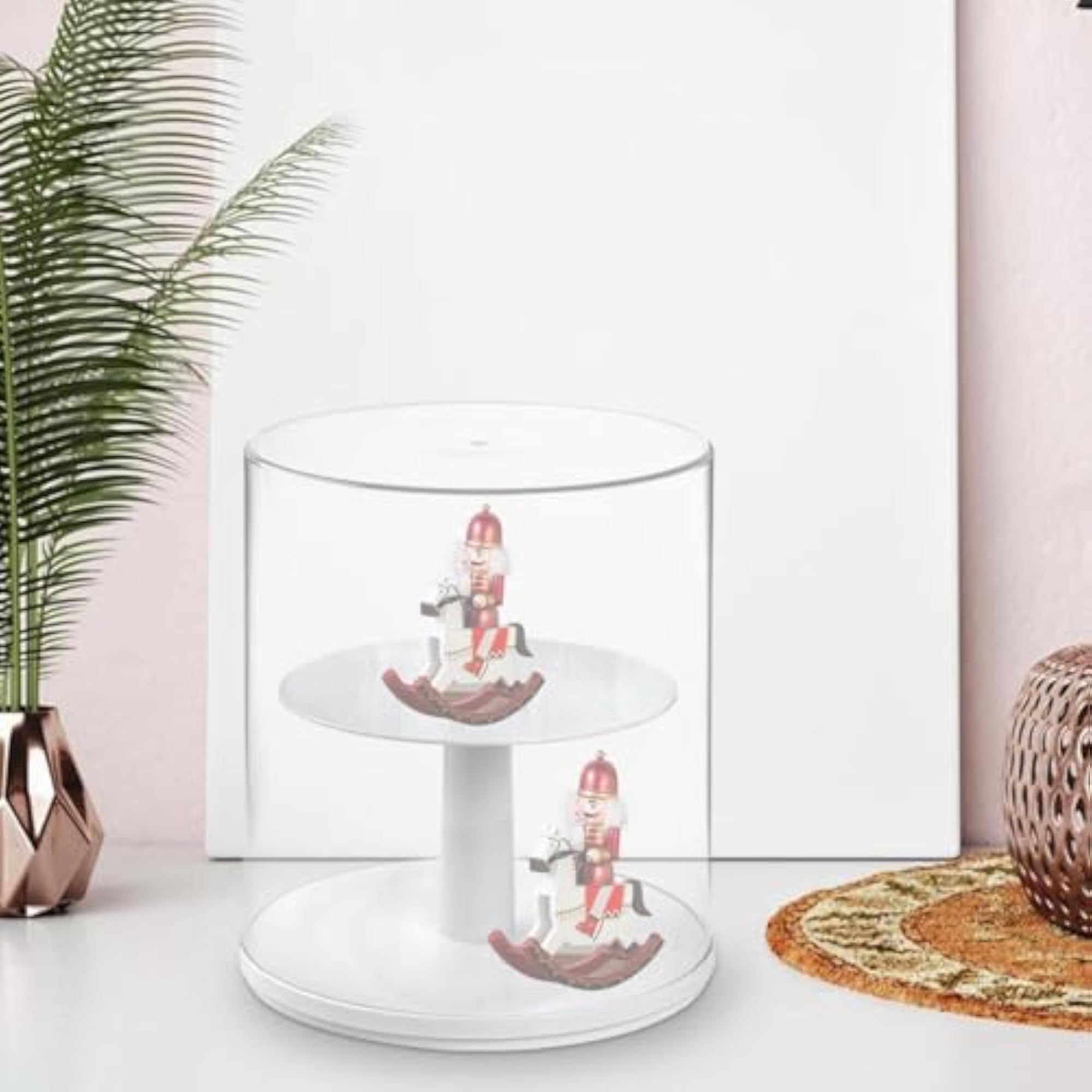 Rotatable Storage Rack Holder for Figure Display