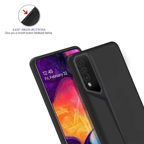 Image of Amazon Brand - Solimo Ultra-Thin Blade Runner Series Matte Finished Camera Protection Soft Back Cover for Samsung Galaxy A50 | A50s | A30s - Black