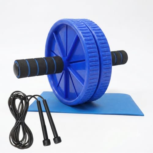 Image of Instafit AB Roller Wheel for Men and Women, Full Blue
