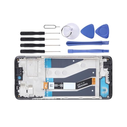 Kit de réparation mobile écran tactile LCD 1080 x 2400 avec cadre pour afficheur cassé