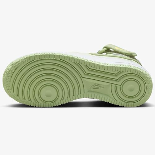 Nike Air Force 1 Mid LE Big Kids' Shoes (DH2933-002, Sea Glass/Melon Tint/White/Honeydew) Size 64