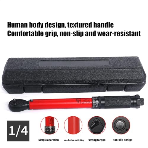 Clé dynamométrique numérique Teksome réglable 72 dents pour auto