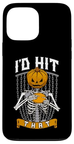 �n���E�B���f�B�X�N�S���t I'd Hit That Funny Pumpkin Skeleton �X�}�z�P�[�X iPhone 13 Pro Max �p