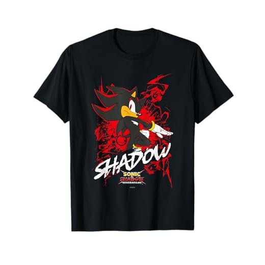 Sonic the Hedgehog, Sonic X Shadow Generations - Shadow T-Shirt