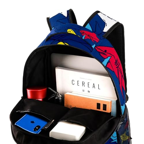 Sac à dos d'école multicolore pour organiser toutes ses affaires - 4