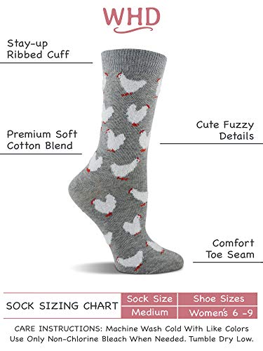 Chicken Socks with Chickens on them for Women and Men, Chicken Sox with Hens and Roosters Present Gift Stocking Stuffer3