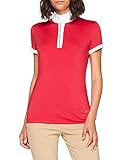HKM Damen Turniershirt Crystal, Rosa (Pink - 3900), XL