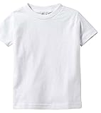 Rabbit Skins Fine Jersey Infant T-Shirt, 18MOS, White