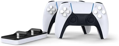 Dual Controller Charging Station Compatible With PS5 - Slim and Compact (GC)